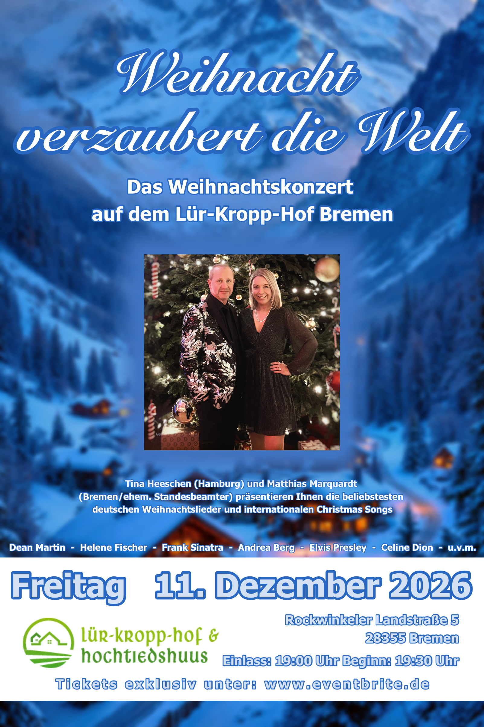 Weihnachtskonzert Weihnacht verzaubert die Welt